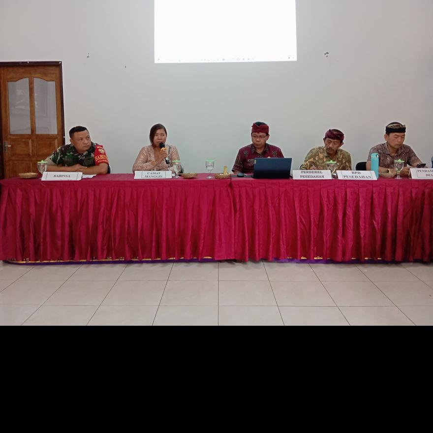 Pelaksanakan Musyawarah Desa khusus penggantian KPM BLT Dana Desa dan Loka Karya Desa 