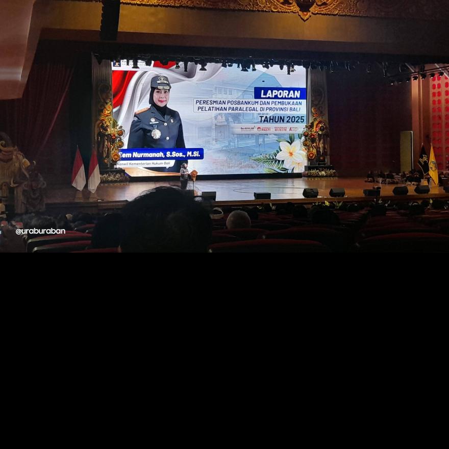 Menghadiri Peresmian Pos Bantuan Hukum ( PosBanKum ) dan Pembukaan Pelatihan Paralegal Desa 2025