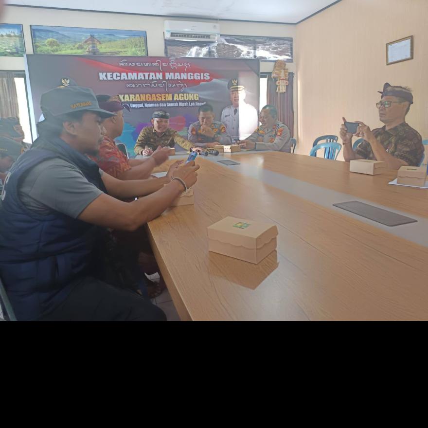 Menghadiri Undangan penyelenggaraan persiapan Hari Raya Nyepi Caka 1948